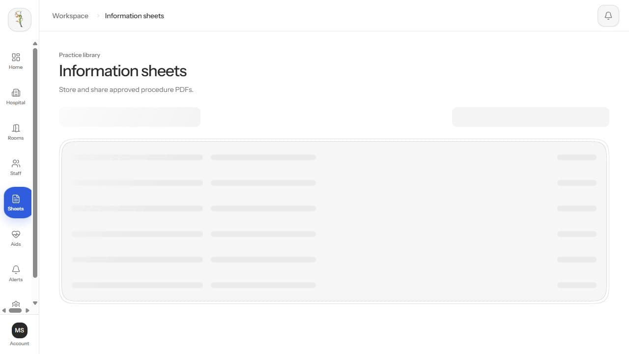 Approved procedure PDF library
